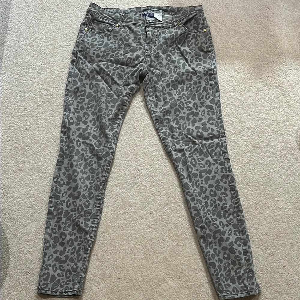 Hello Kitty Gray Denim Jeans